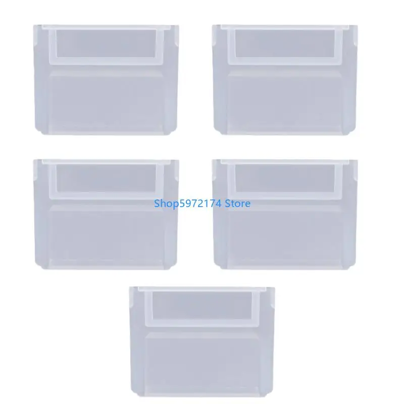 Y3NB Clear Top Plastic Box With Removable Dividers For Organizing Components