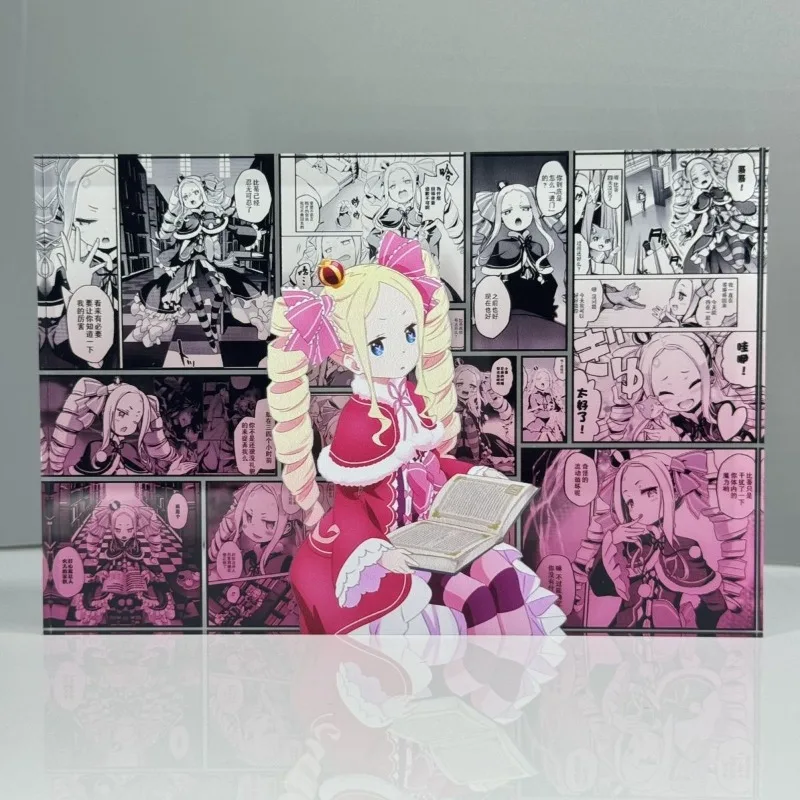 New Beatrice Acrylic Birthday Brick Re:Life in A Different World From Zero Anime Peripherals Dormitory Bedroom Desktop Ornament