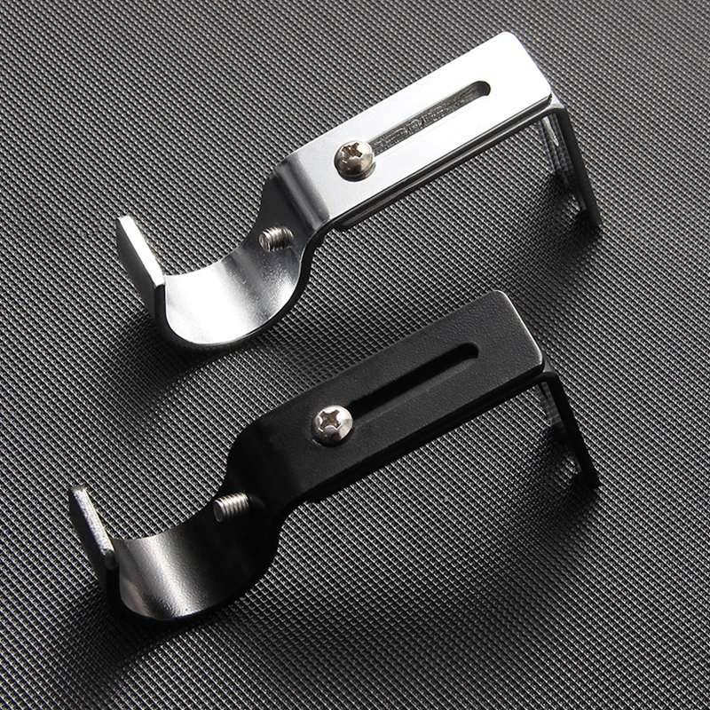 2Pcs Heavy Duty Curtain Adjustable Curtain Rod Brackets Practical Holders Drape Curtain Pole Support Brace