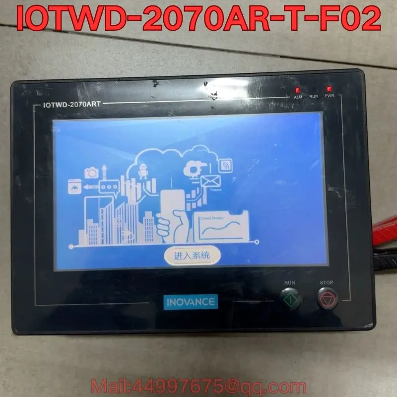 Second-hand IOTWD-2070AR-T-F02 touch screen function test is normal Latest prices for August 2026