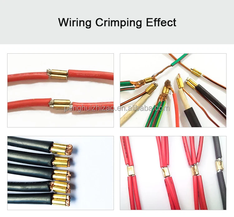 Maszyna do zaciskania kabli miedzianych o udźwigu 2 tony, ultra cicha, precyzyjna maszyna do łączenia przewodów miedzianych, maszyna do łączenia przewodów.