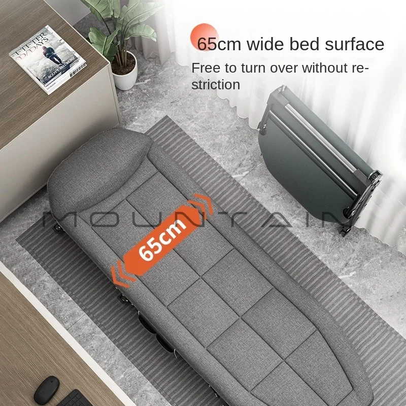 Rollaway Bed Office Lunch Break Lounge Chair Portable Balcony Chair