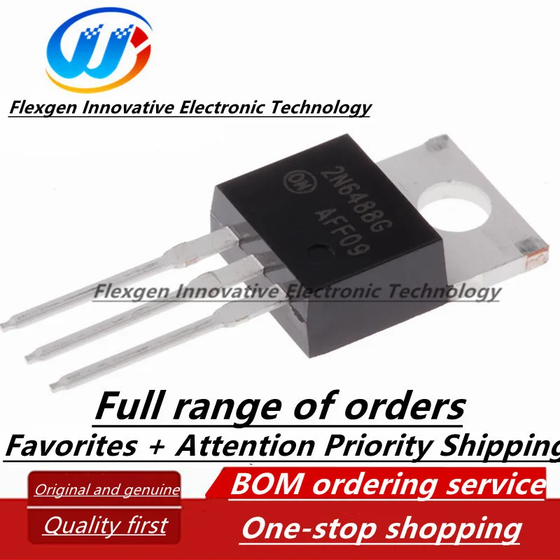 2N6488G 2N6488 package TO-220 power transistor