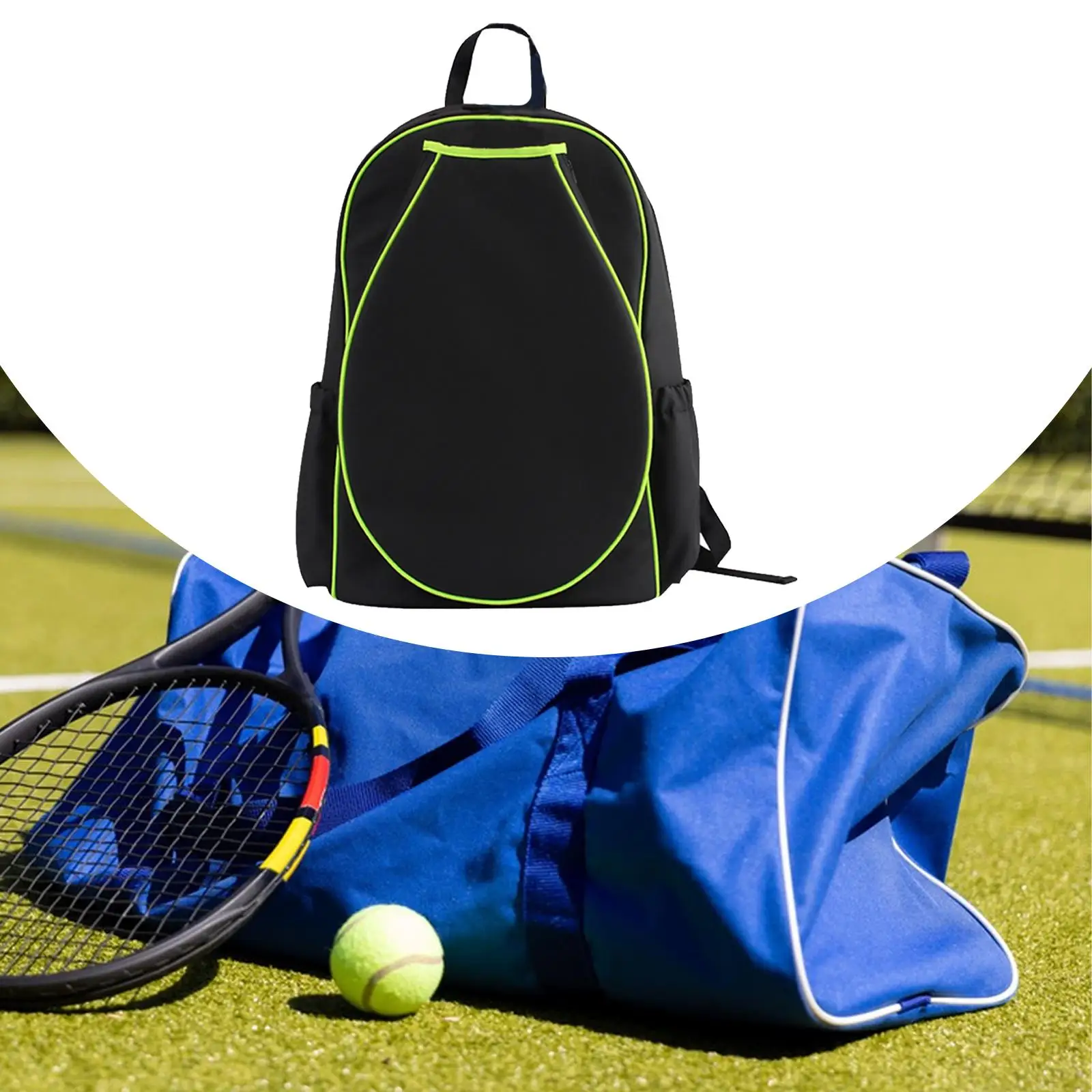 

Теннисный рюкзак, сумка для ракетки для бадминтона, универсальная портативная теннисная сумка, водонепроницаемая спортивная сумка для женщин и мужчин