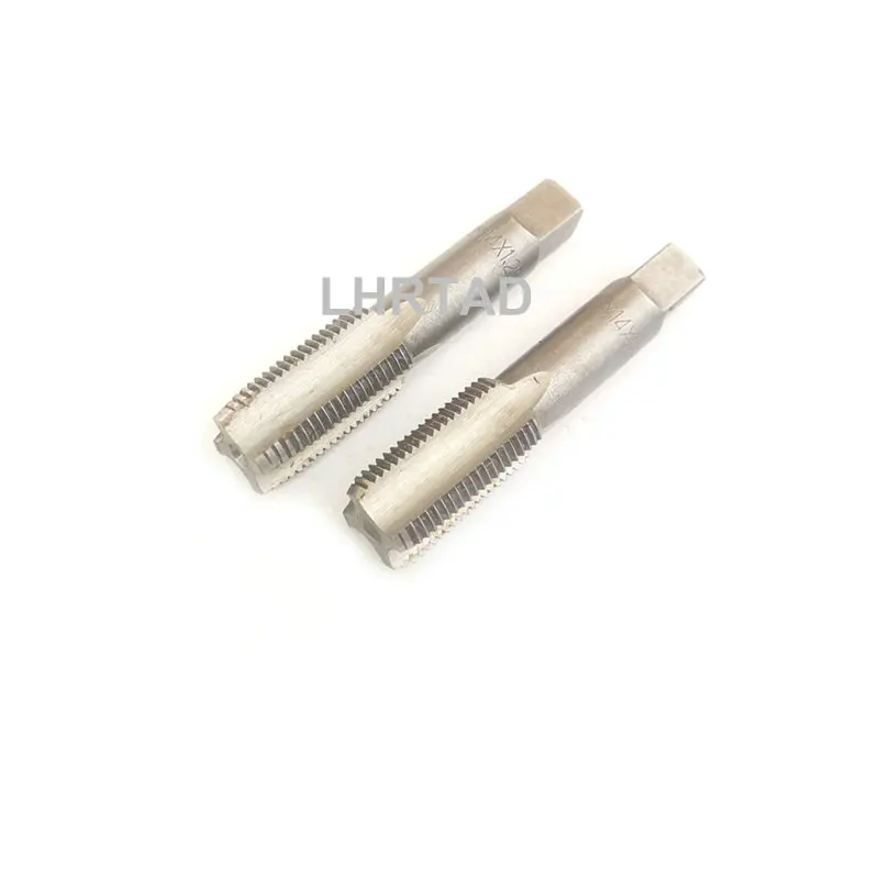 1set (2pcs) Hand tap set M8 M10 M12 M14 M16 M18 M20 Fine thread taps M8X1 M10X1.25 Metric M12X1.5 M14X1.25 M16X1.25 M18X2 M20X1