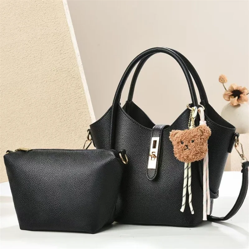 

Женская сумка через плечо из высококачественной кожи - элегантная сумочка с ремешком через плечо люксового бренда