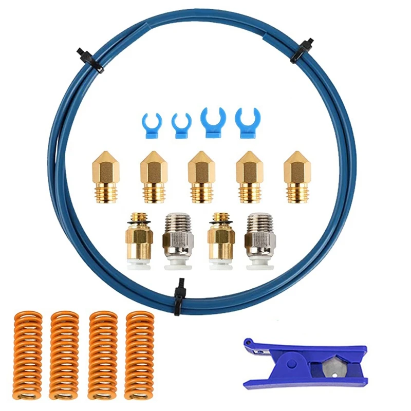 

For Creality Capricorn Bowden Tubing Upgraded 1M Capricorn PTFE Tubing For 1.75Mm End Filament 3/3 Pro/5 CR-10