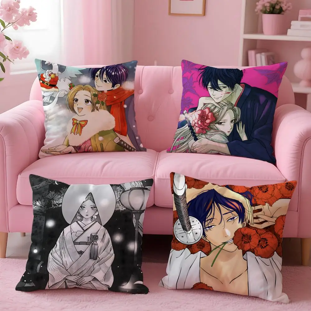 Anime F-Firefly Wedding Cushion Cover Comfortable Reversible Pillow Cover Ideal for Car Sofa Bedroom & Beyond