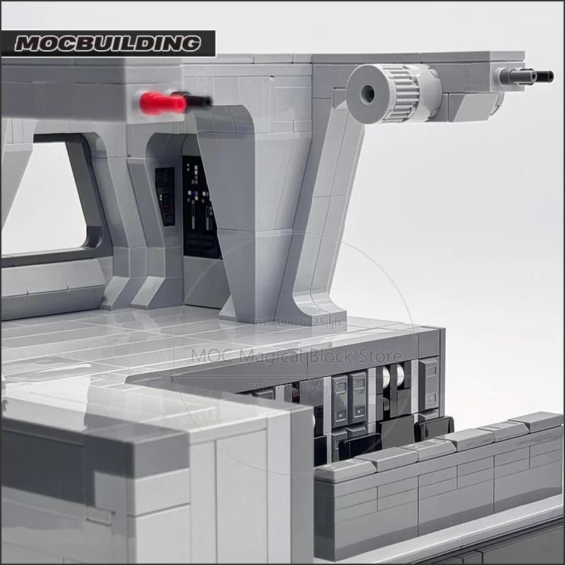 Command Bridge Diorama Moc Bouwstenen Space Movie Architecture Technologie Bakstenen Diy Assemblage Display Speelgoed Kerstcadeau