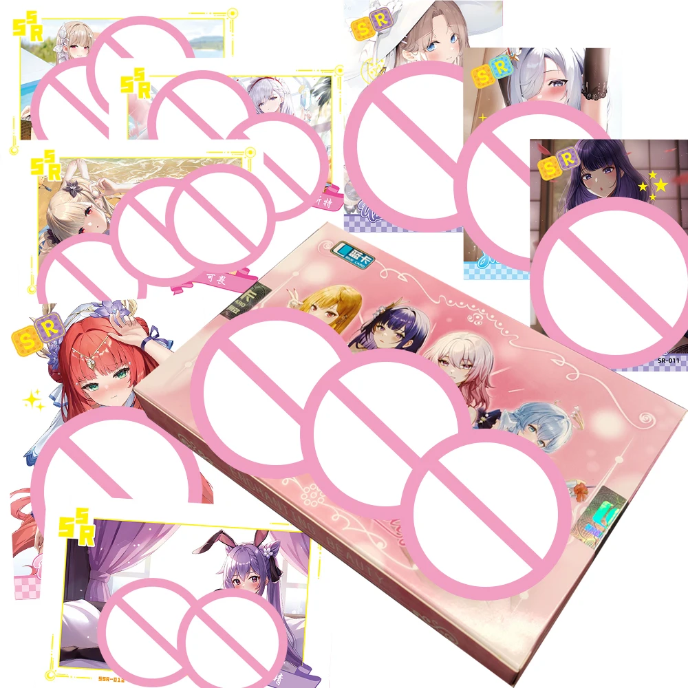 

Enchanting Beauty Collection Cards Anime Goddess Feast Infinite Charm Private Temptation Rare UR Cards Christmas Gifts for Fans