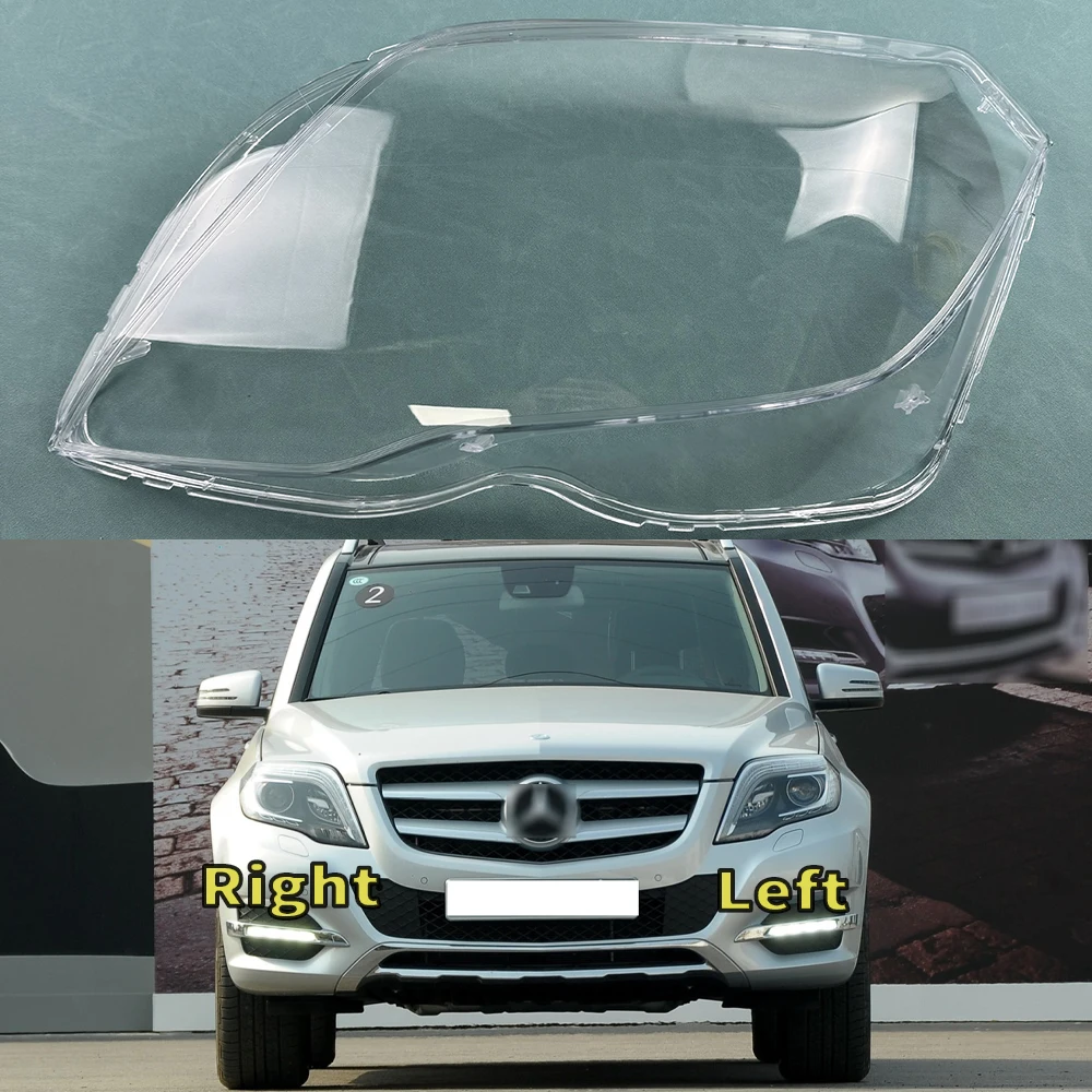 

For Mercedes Benz GLK X204 GLK200 GLK260 GLK300 GLK350 2013-2015 Headlamp Shell Lens Replace Original Lampshade Plexiglass