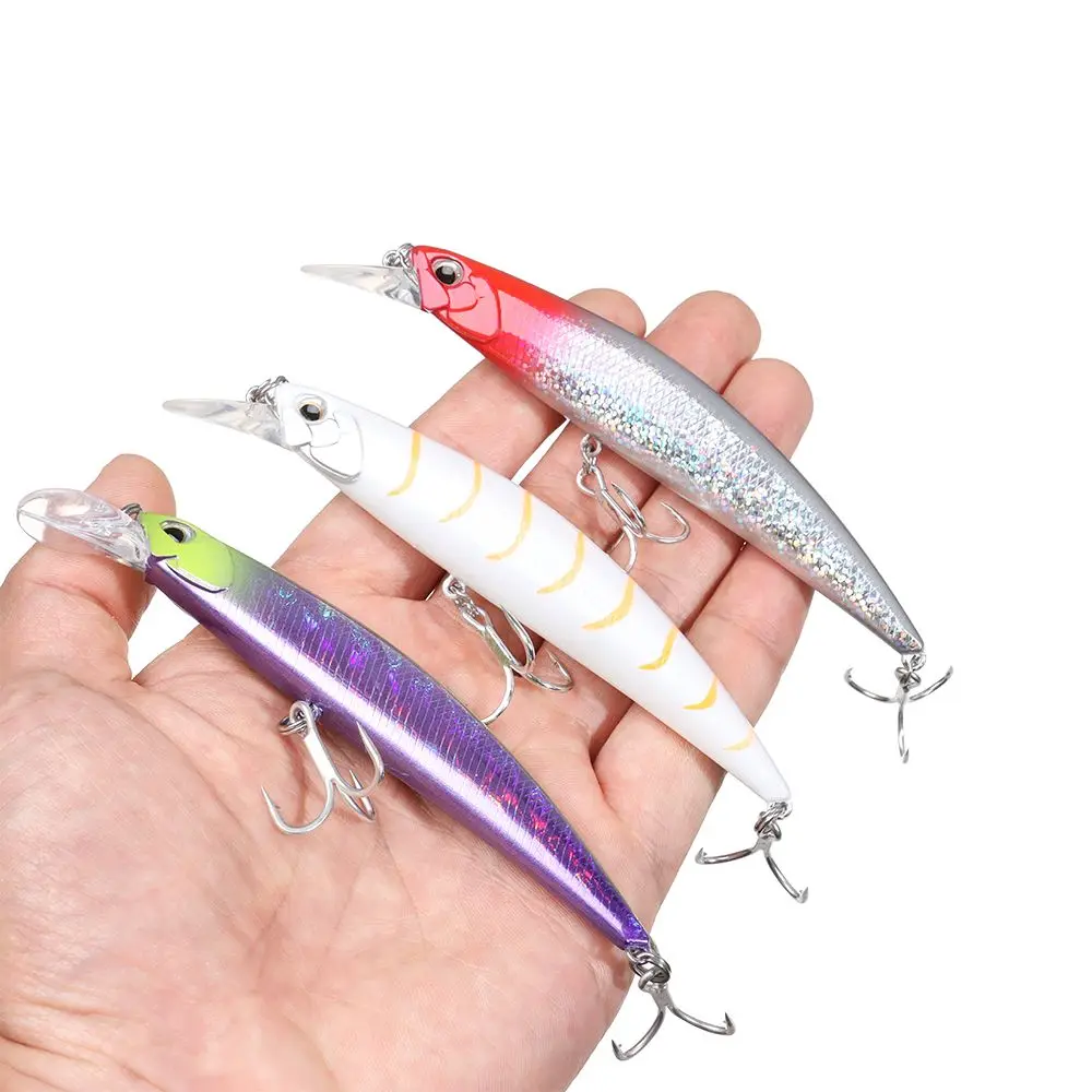 Heavy surfer minnow 90MM 28G Sinking Minnow Fishing Lure Artificial Bait Saltwater Hard Bait Pike Bass Fishing tackle