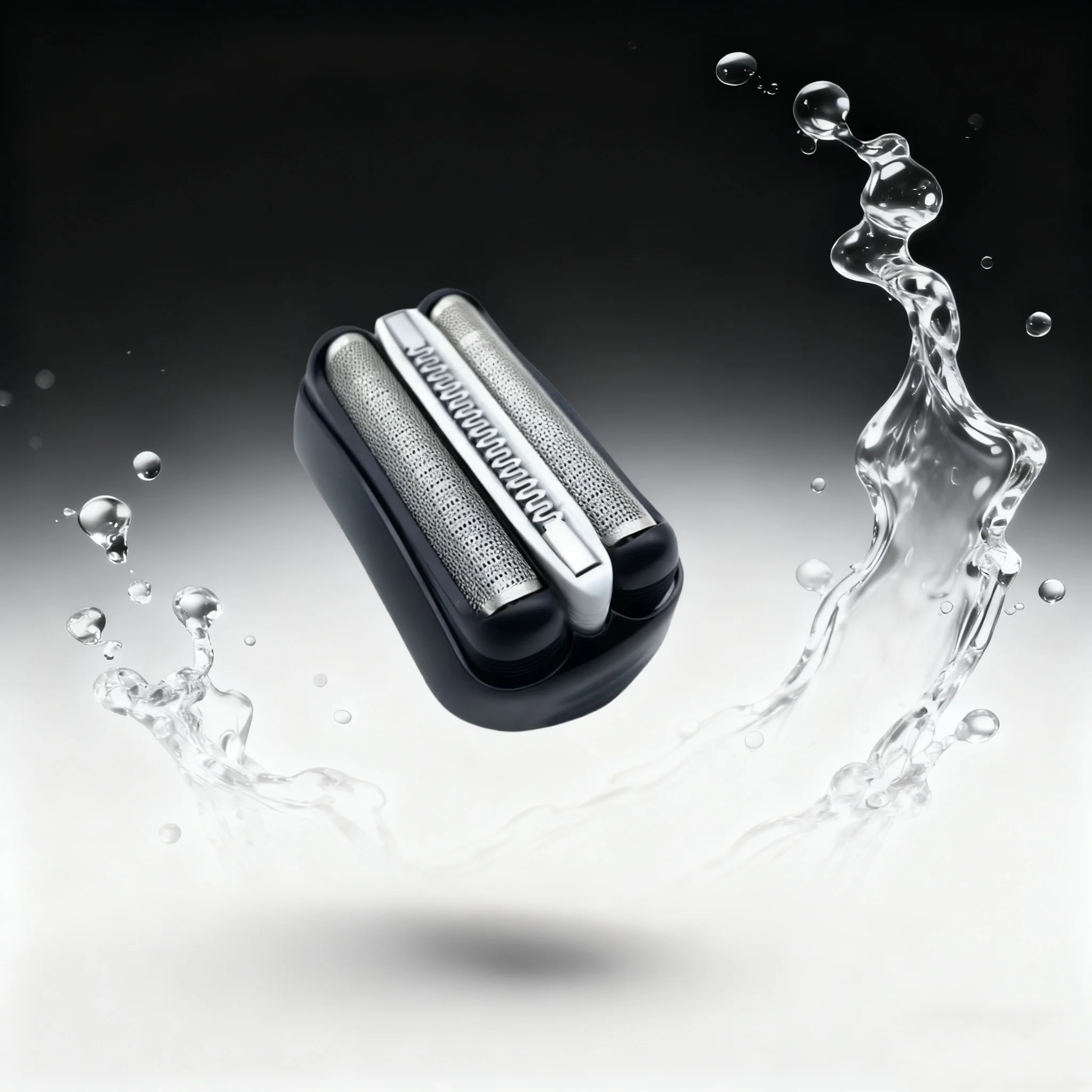 رأس شفرة بديلة وغطاء شبكي لشفرات الحلاقة الكهربائية - موديل 32B، مضاد للخدش، خاص بالرجال