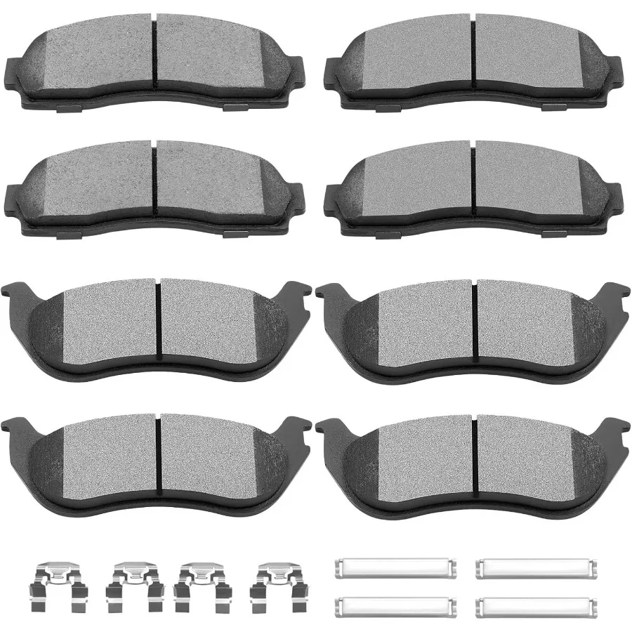 

Комплекты керамических тормозных колодок Комплект тормозных колодок из 8 шт., предназначенный для повышенной производительности и долговечности 2002-2005 гг. Explorer и Mercury