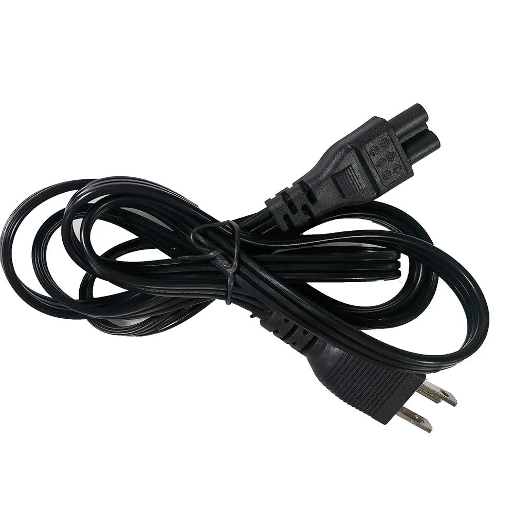 1.5m 5ft C13 IEC 3 Prong US Plug High quality copper wire Laptop PC AC Power Cord Cable Laptop Adapter Charger Charger Wire