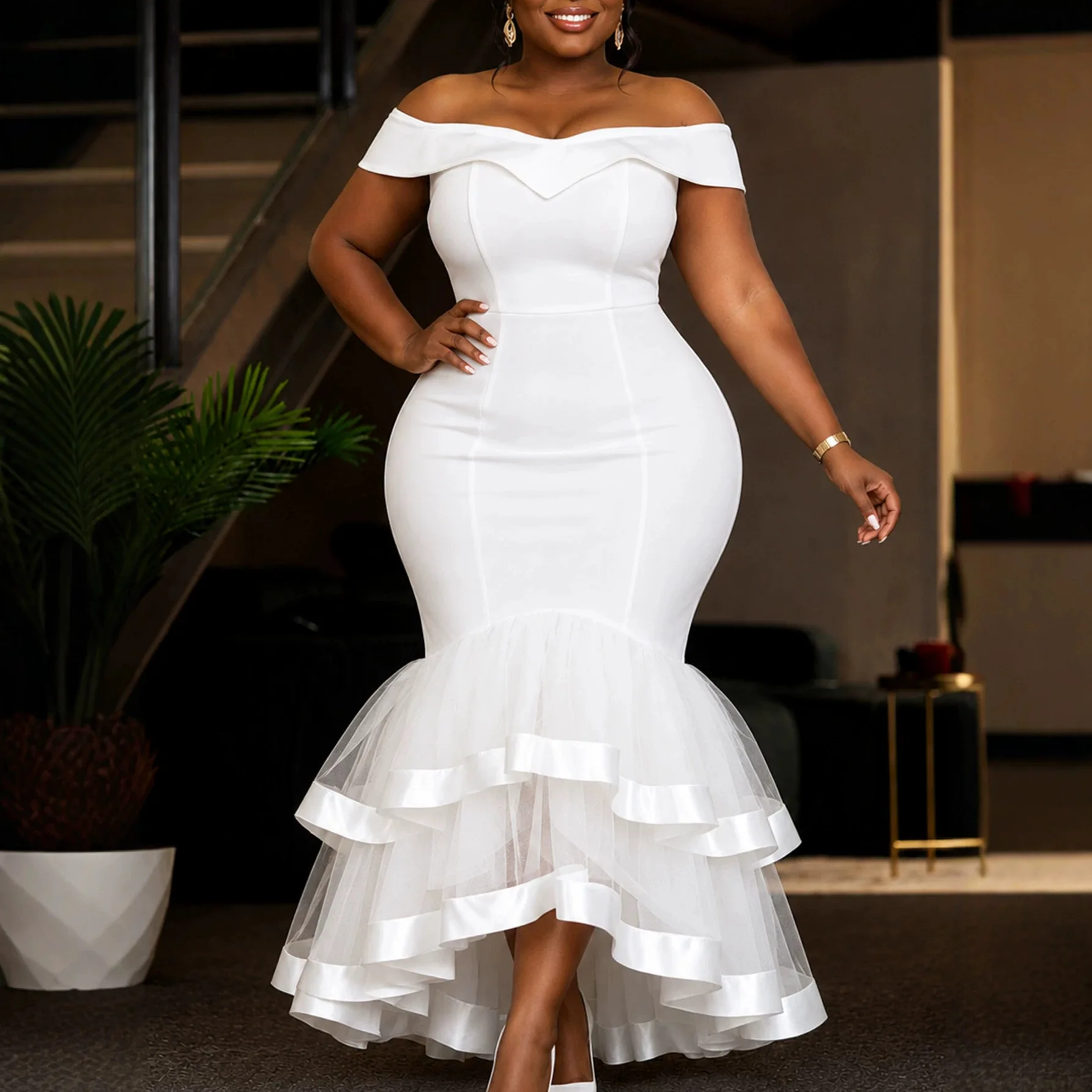 Black White Polyester Dashiki African Dresses for Women Summer African Sleeveless Party Evening Long Maxi Dress Ankara Dresses