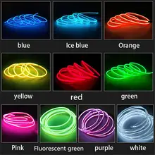Car LED Light Strip 1M 3M 5M #2