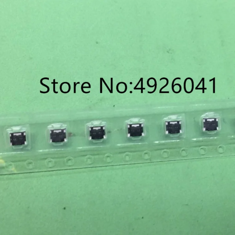 10 Uds EVPAF7B65 3*2,6*0,65 parche 4 pines botón de interruptor de auriculares ultrafino