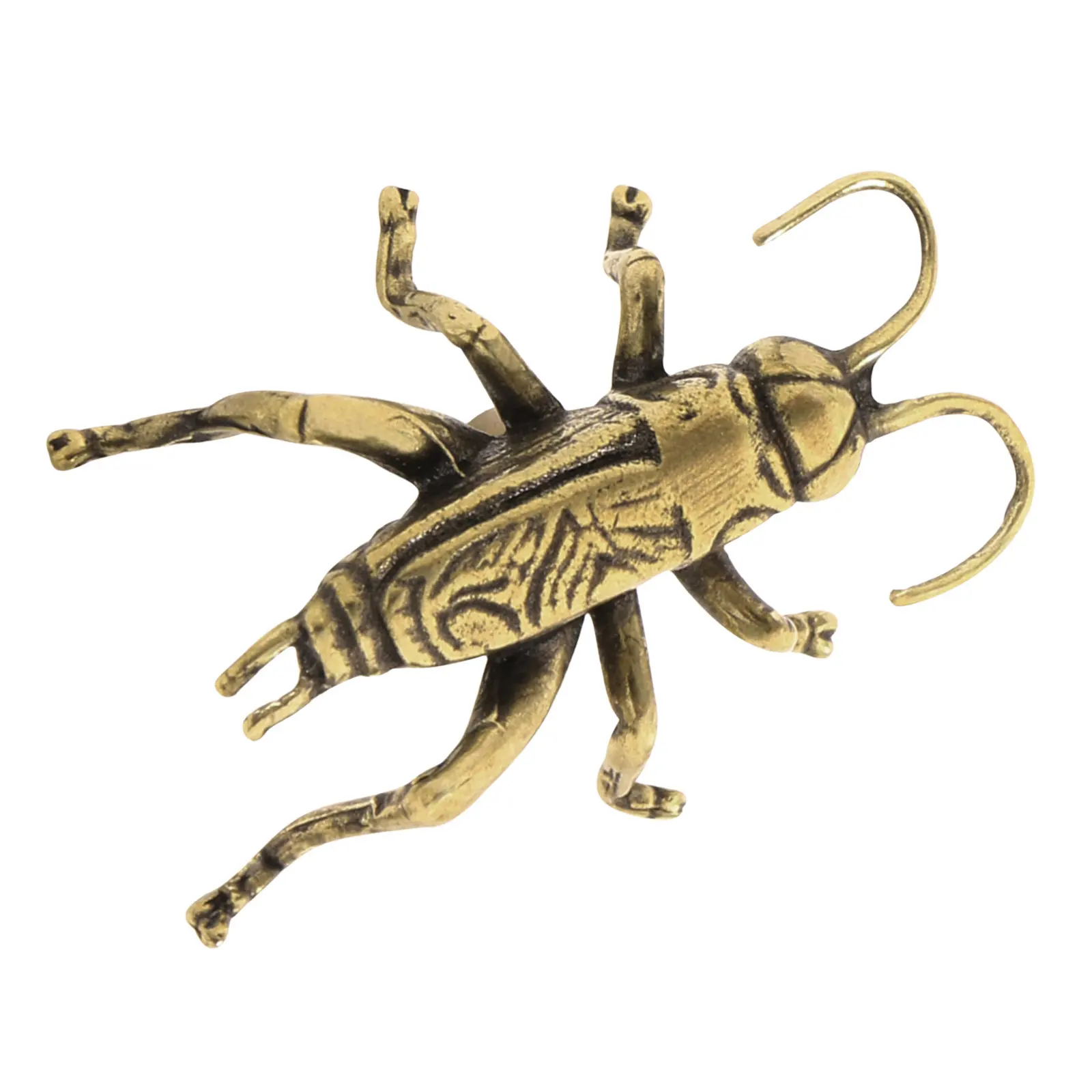 

Brass Cricket Drawer Pull Vintage Insect Cabinet Knob Decorative Furniture Handle for Dresser Cupboard Bedroom Living Room