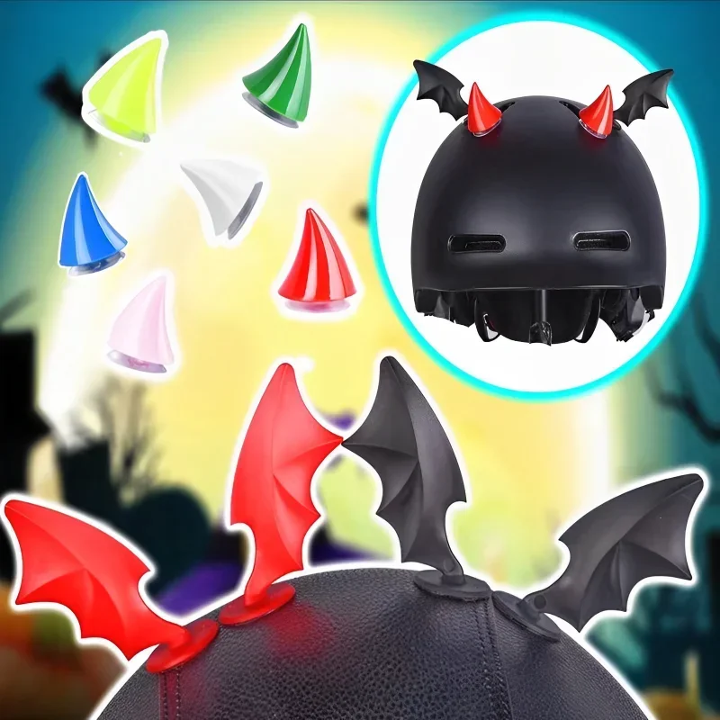 

2pcs Universal Helmet Cat Ears Decoration Moto Electric Car Driving Styling Cute Cat Ears Stickers Decor Helmet Accessories