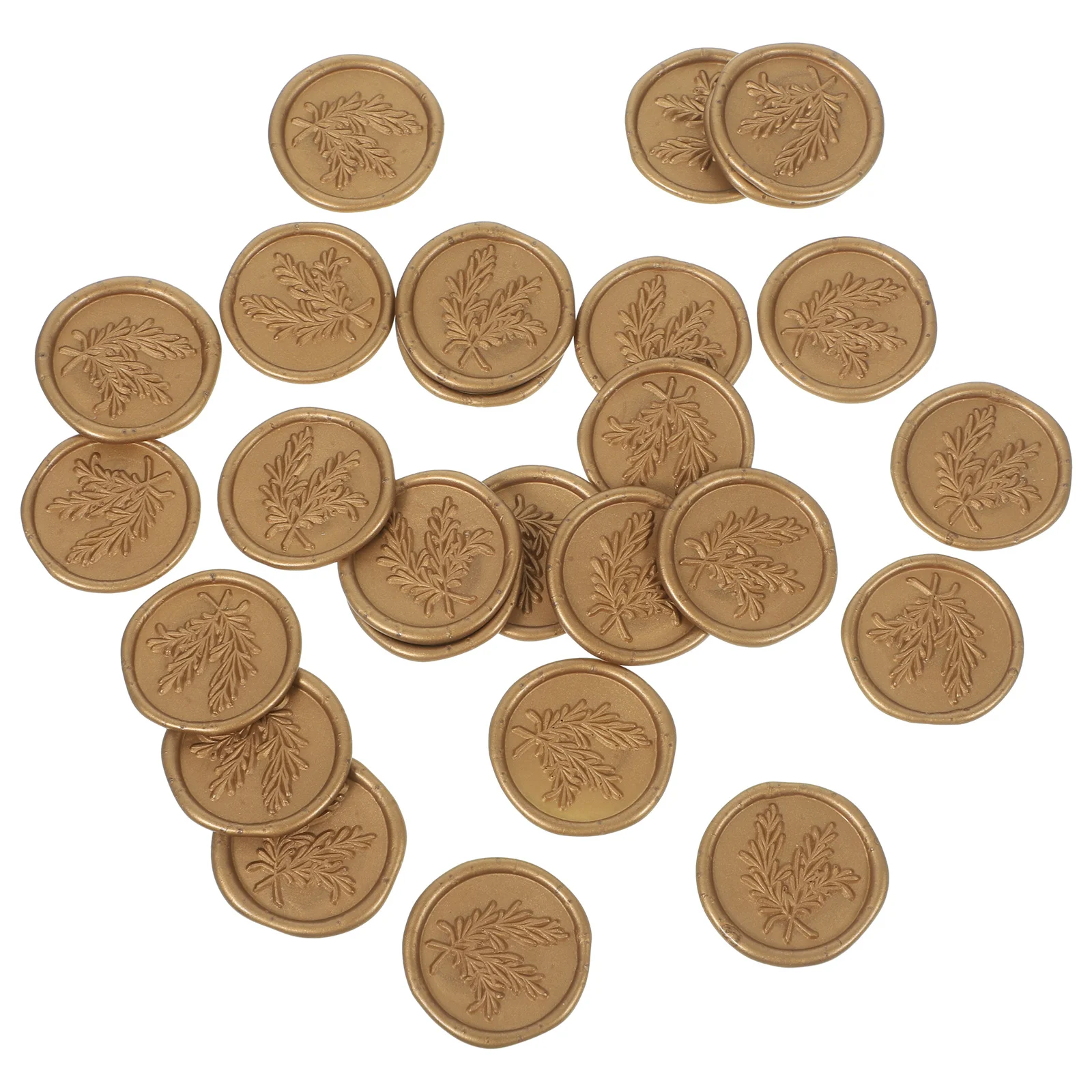 

25pcs Wax Seal Stickers Self-Adhesive Envelope Seals Embossed Decorative Labels For Wedding Invitations Crafts Gift Boxes