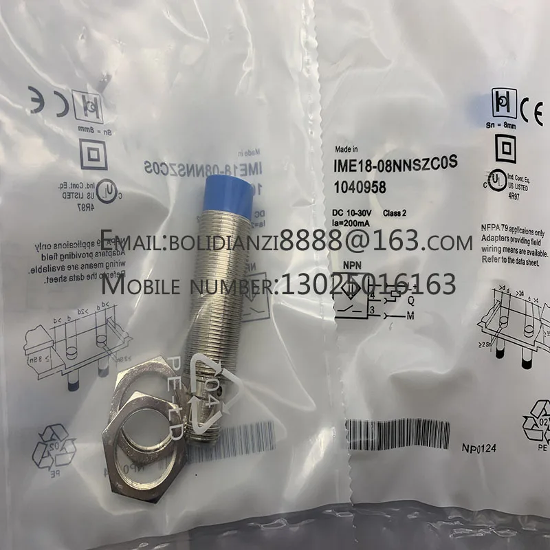 Nuevo sensor de proximidad IME18-08NNSZC0S en stock