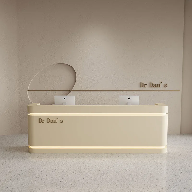 Company Front Desk Checkout Counters Clothing Store Dental Clinic Checkout Counters Training Institution Furniture Kassa JT40C