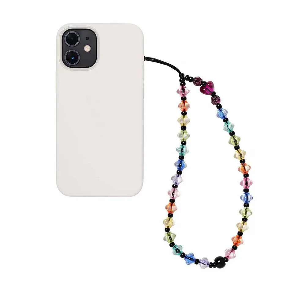 Colorful Cloud Beads Clear Resin Phones Charm Cell Phone Strap 2023 New In Kpop Telephone Jewelry Phone Chain Wholesale Pricing