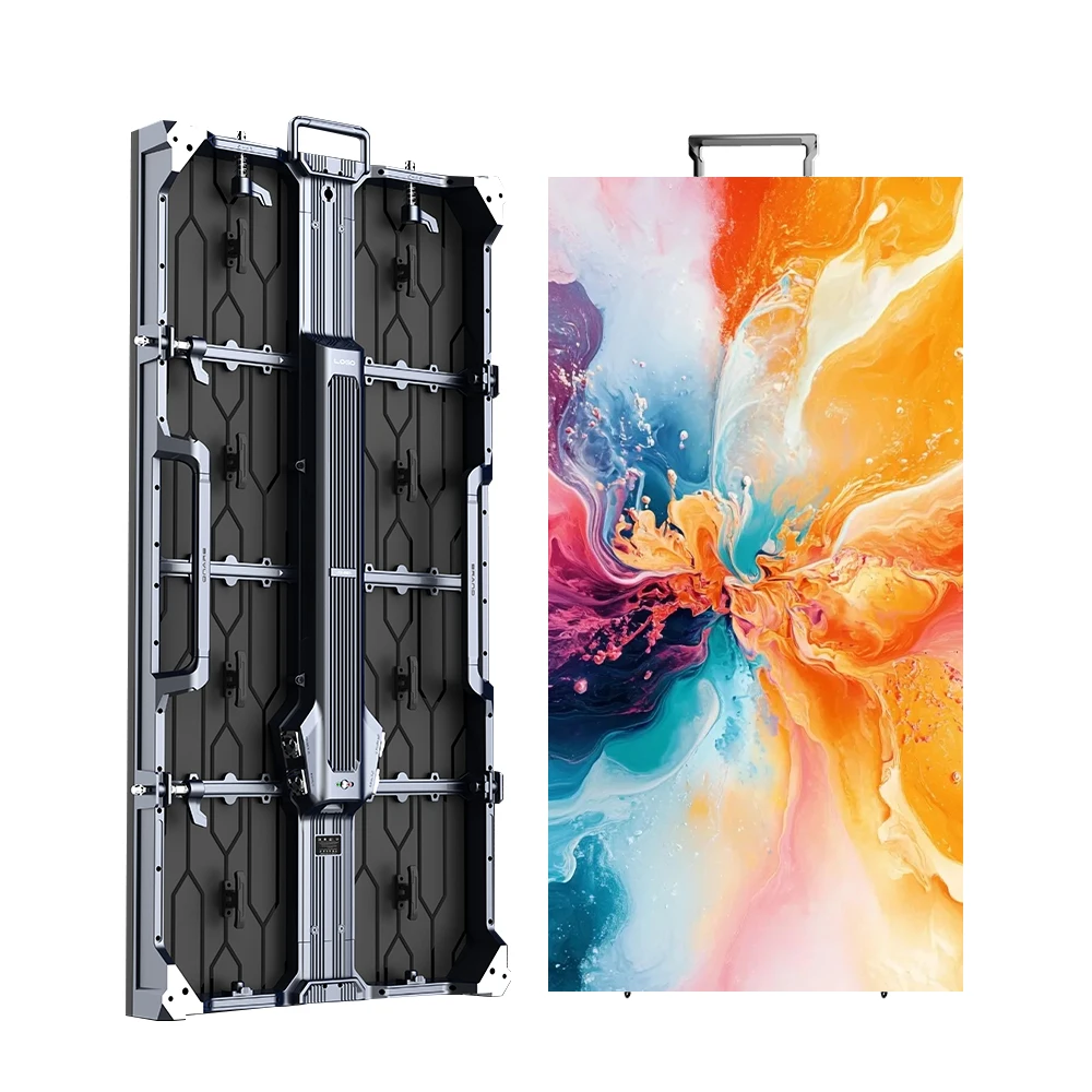 LED SignageOutdoor LED Screen 3000-5000 Nits Brightness Electronic Billboard Wireless Connection LED Pylon Sign Outdoor Rental D view 3
