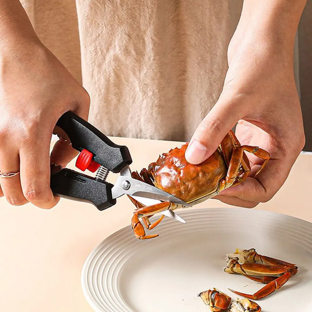 

1Set Metal Crab Eating Tools Set Crab Leg Crackers Seafood Picks for Easy Shell Opening Seafood Tools Kit with Storage