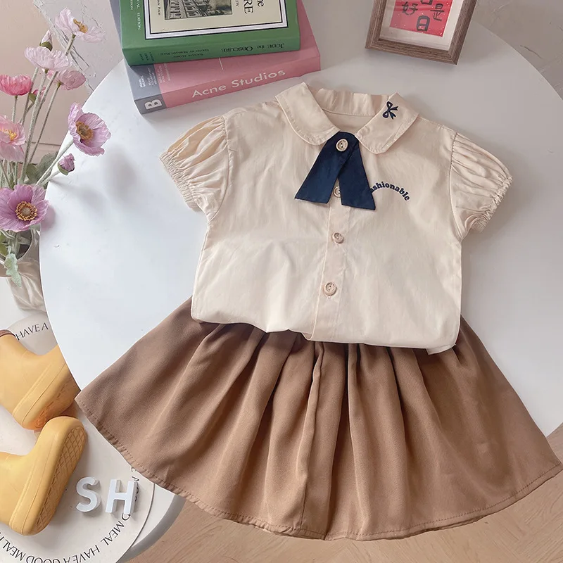 

New Summer Baby Clothes Suit Children Boys Shirt Shorts 2Pcs/Sets Kids Girls Clothing Infant Casual Costume Toddler Tracksuits