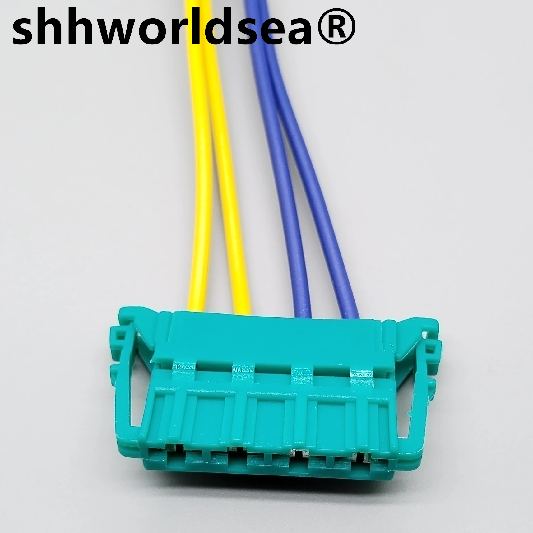 shhworldsea 4pin 6.3mm socket Electronic fan assembly radiator fan plug DJ70483A-6.3-21