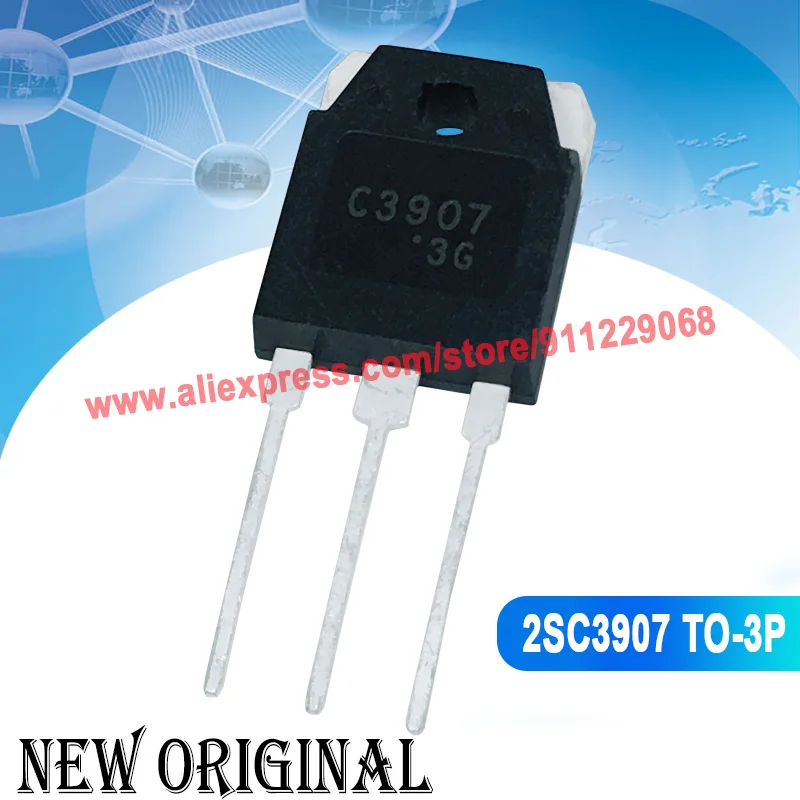 (5 Pieces) C3907 2SC3907 TO-3P 180V 12A / C5197 2SC5197 120V 8A / C3277 2SC3277 500V 10A / C2837 2SC2837 150V 10A TO-3P