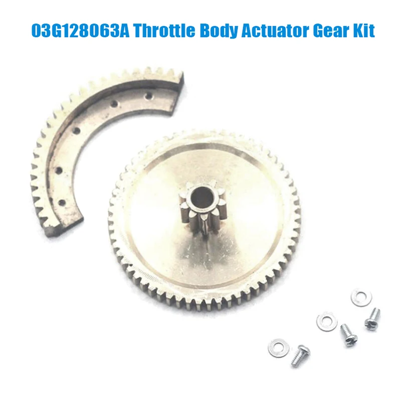 1Set Metal Throttle Body Actuator Gear Kit Compatible Replacement Parts Throttle Gear Repair Kit