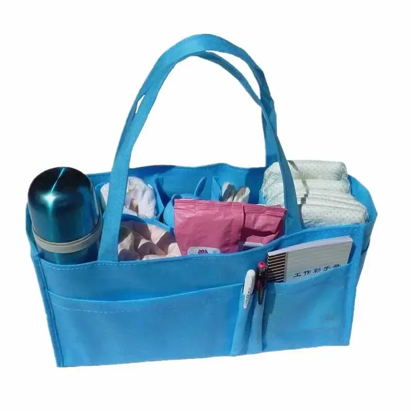 Mummy bag portable mummy bag liner multi-purpose non-woven 7-compartment bag maternal and child supplies