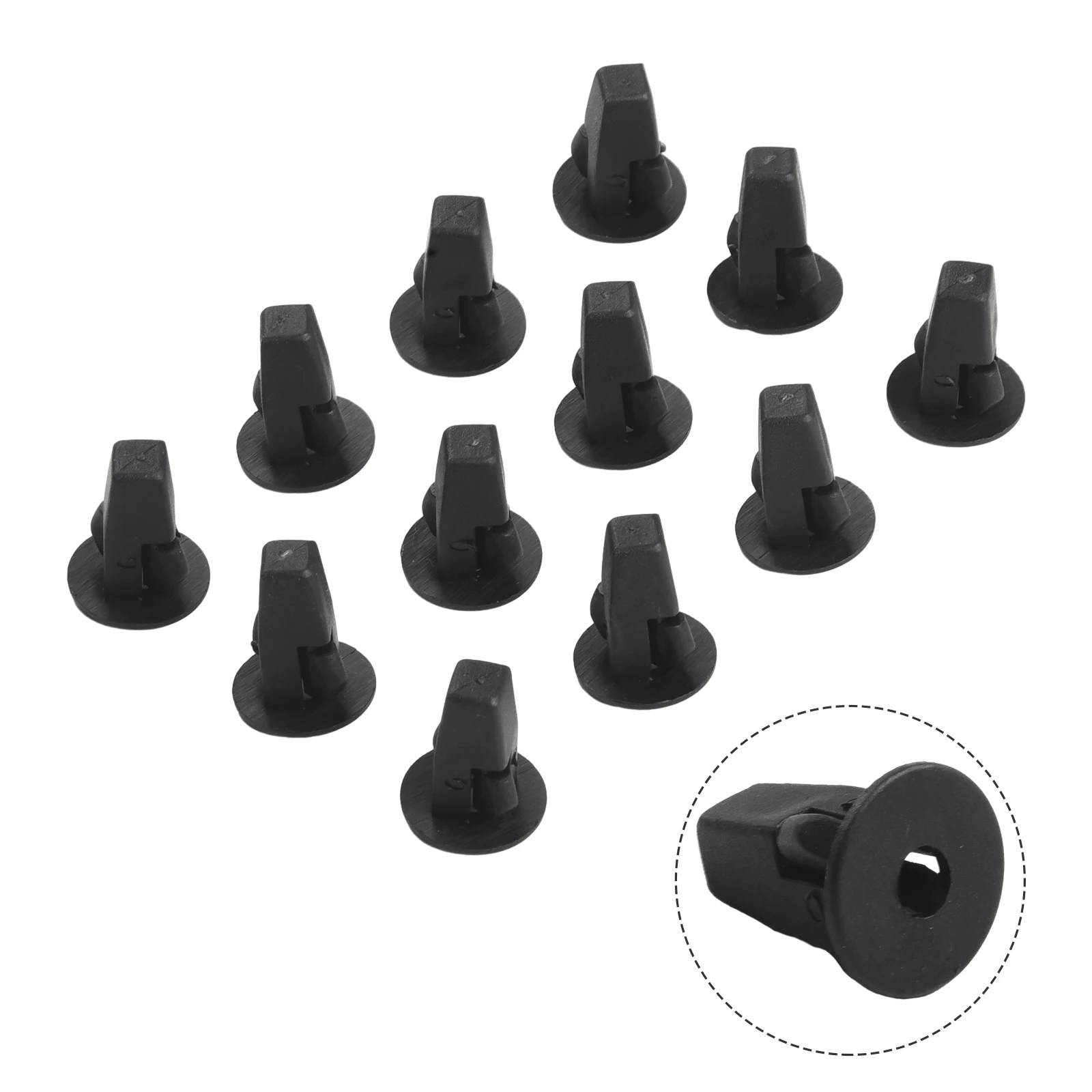 Clamp Car Rivets Parts 8*8mm Accessories Black Clips Fastener Fender For Toyota Lexus Kit Moulding High Quality