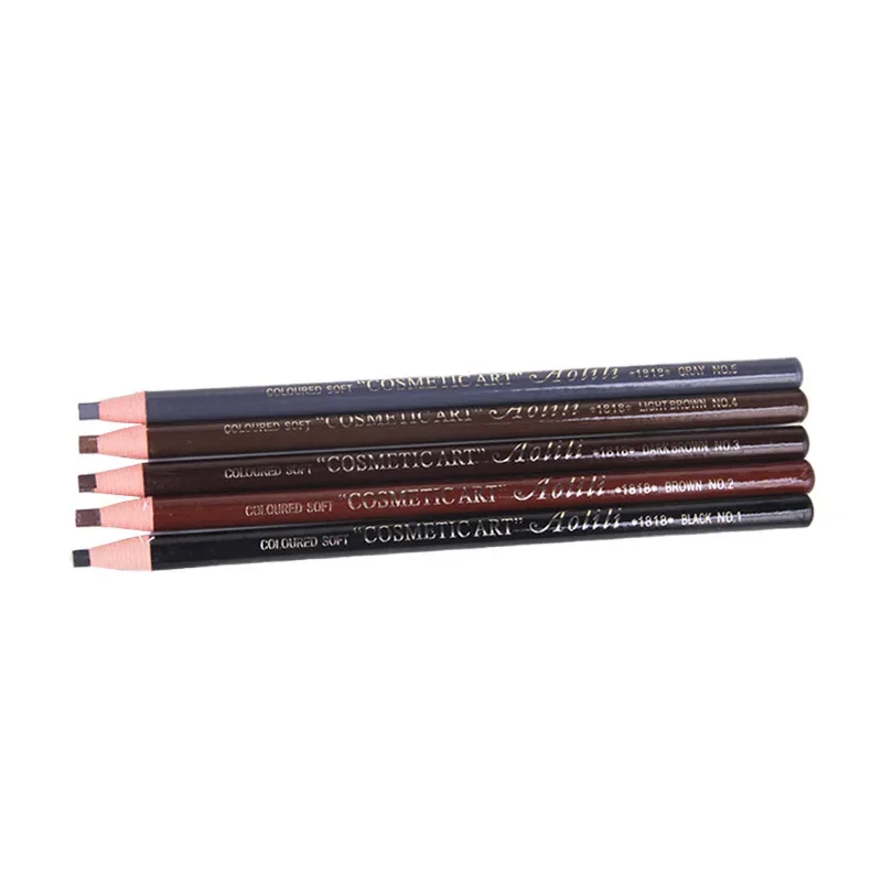 ดินสอเขียนคิ้วกันน้ํา Eyebrow Enhancers Long Lasting Brow เครื่องสําอาง Professional แต่งหน้าฉีกขาดดึงสายดินสอเขียนคิ้ว