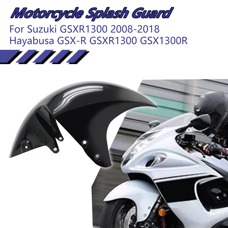 For Suzuki GSXR1300 Hayabusa GSX1300R GSX-R1300 GSXR GSX-R 1300 2008-2018 Motorcycle Front Fender Splash Guard Fairing