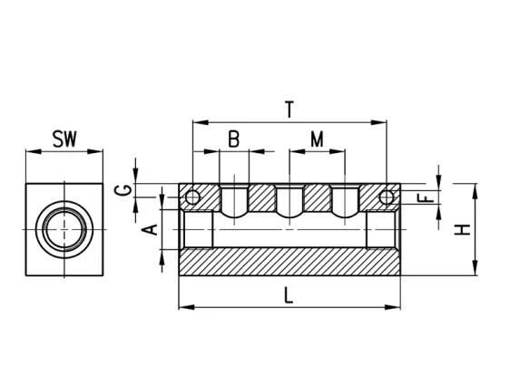 2025.4Customize Kangmaosheng CAMOZZI Gas Distribution Blocks 3053 3043 4D, 6D-1/4-CN013053 3/8-6L-1/4.