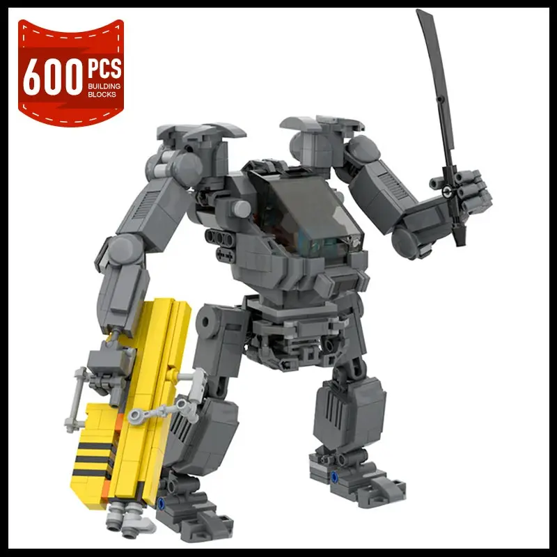 MOC Mech Robot AMP Suit Quaritch Model Building Blocks Movies Action Figure Mecha Construction Ideas Sets Bricks Toys Gifts