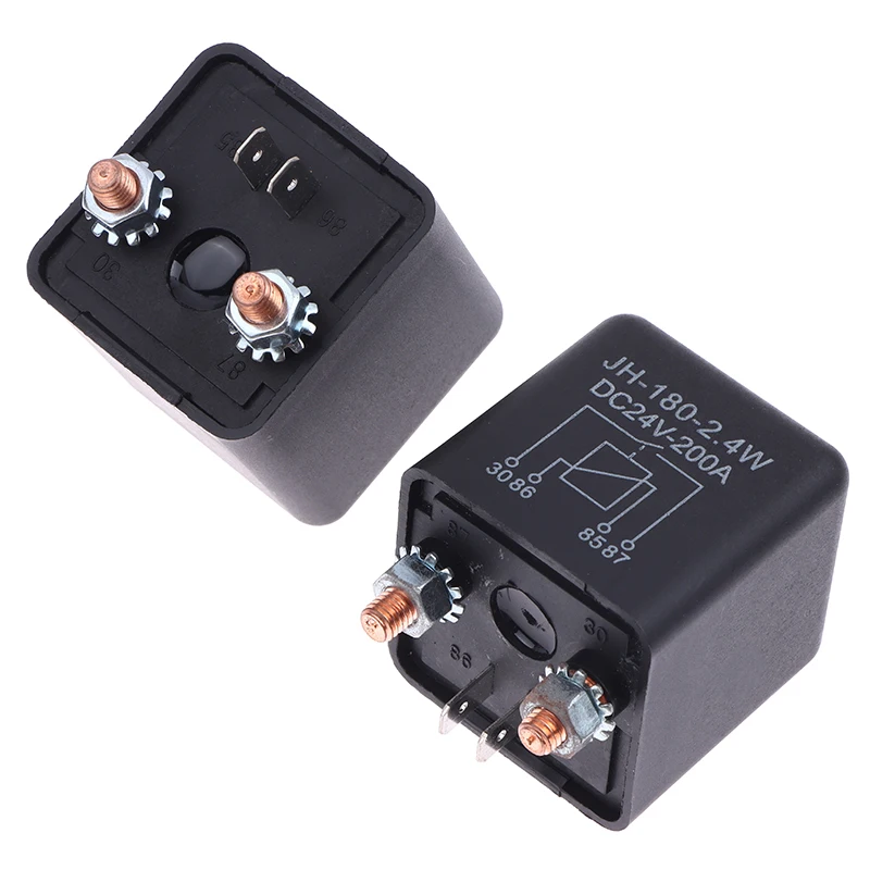 

1 шт., сепаратор автомобильного аккумулятора, переключатели питания, 4-контактный двойной изолятор аккумулятора, реле 120A, 200A, 12 В, 24 В, резак для аккумулятора