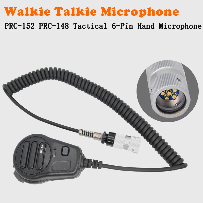 tactical-radio-hand-microphone6pin-speaker-for-an-prc-152-prc-148-radiosprc152a-radio-model-six-pin-port-shoulder-microphone