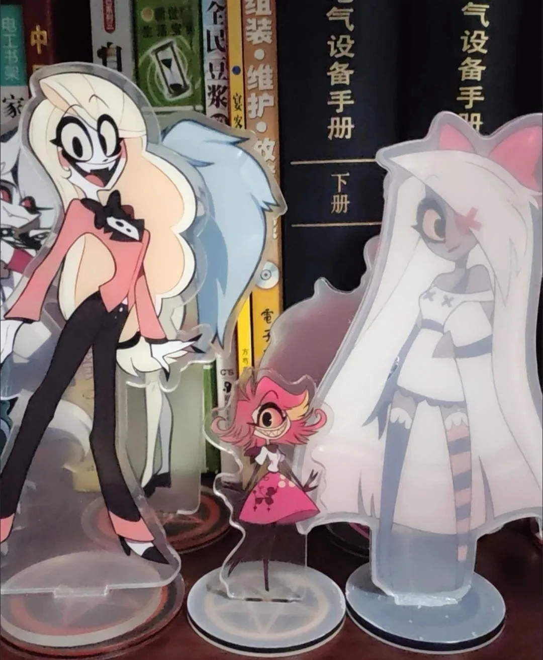 15cm Anime Surrounding Hell Inn Acrylic Plaque PVC Sharly Morning Star Vicki Alastoya Dang Angel Desktop Ornament Birthday Gift