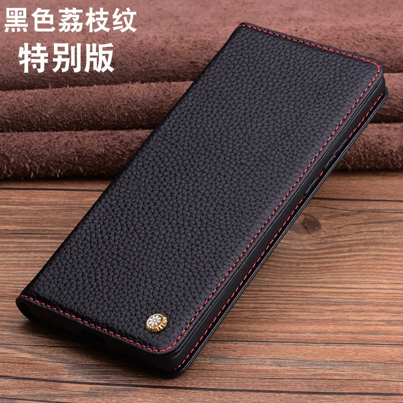 

Роскошный деловой чехол-кошелек из натуральной кожи для Xiaomi MI 17 15 14 13 12S Mi17 Pro Max Ultra Slot Holste Cover