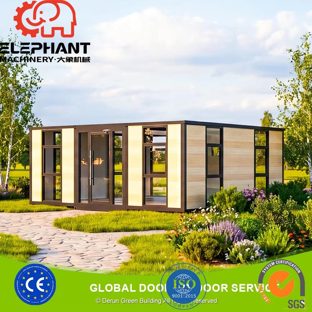 Fully Customized Luxury Expandable Prefab House with 2 or 3 Bedrooms and Bathroom for Family Living Accommodation Professional