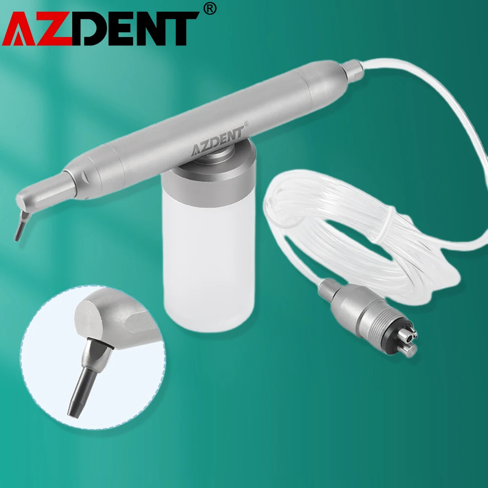 Azdent Dental Aluminum Oxide Micro Blaster Four-Hole Interface Microetcher Sandblasting Alumina System Dentistry Instrument