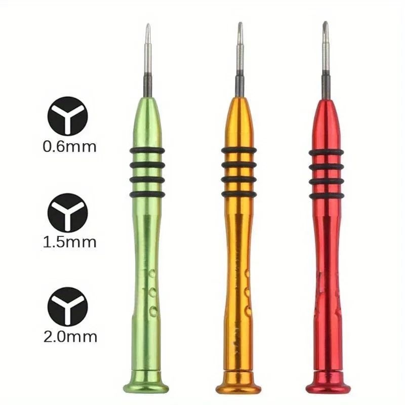 Suitable for Smart Watch Repair Y-shaped 0.6 Mm 1.5 Mm 2.0 Mm Three-wing Screwdriver Suitable for Various Scenarios