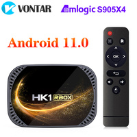 HK1 X4S Smart TV BOX Amlogic S905X4 Android 11.0 Dual Wifi Support 4K Google Voice Assistant Youtube Media Player 2GB 4GB 32GB