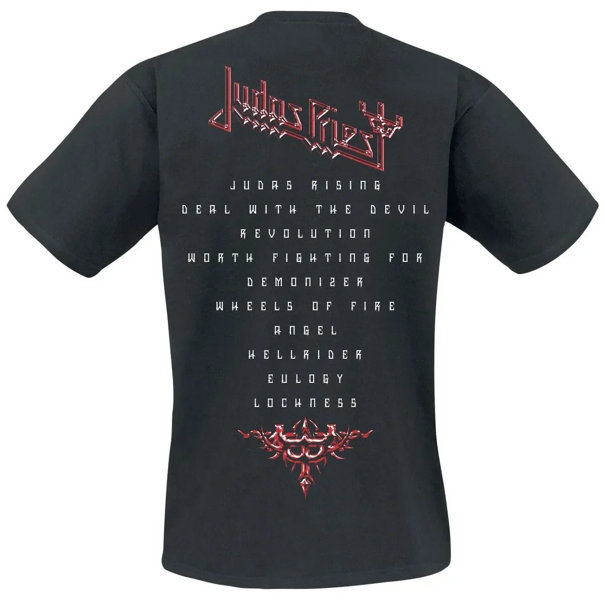Judas Priest 50 Heavy Metal Years Print T-Shirt Unisex Metal-Fans Casual Tee Herren Damen Rundhals – Detail 4