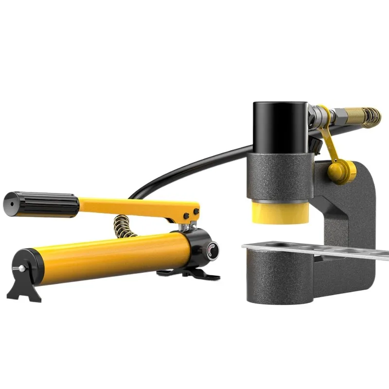 Portable Split Hydraulic Hole Punch Bridge Cable Tray Puncher Metal Slot Punching Tool Junction Box Cutter — купить у AliExpress WW
